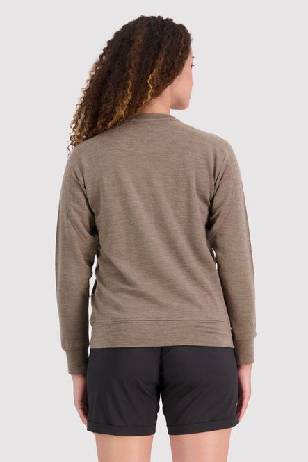 Hovedbilde Mons Royale Womens Covert Lite Crew Women Walnut