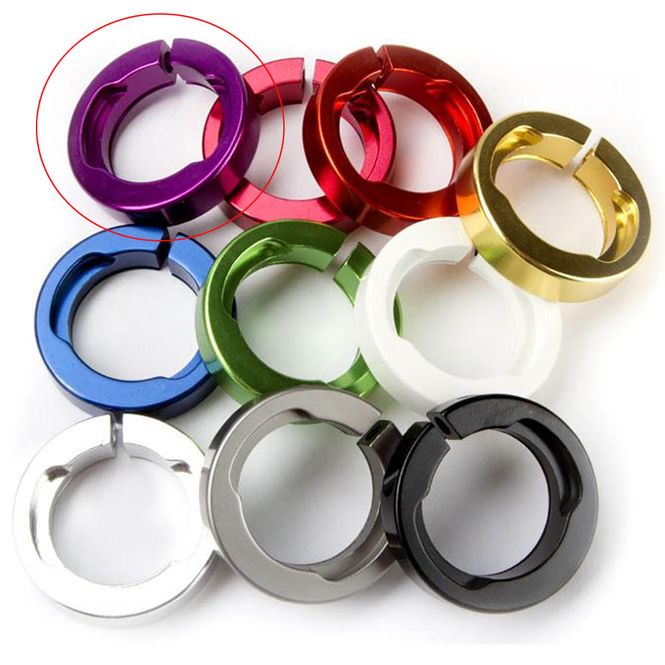 Hovedbilde Odi Lock Jaw Clamps w/ Snap Caps, Purple
