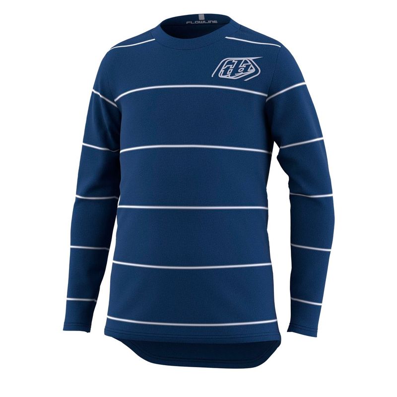 Troy Lee Designs Youth Flowline Jersey Revert True Blue