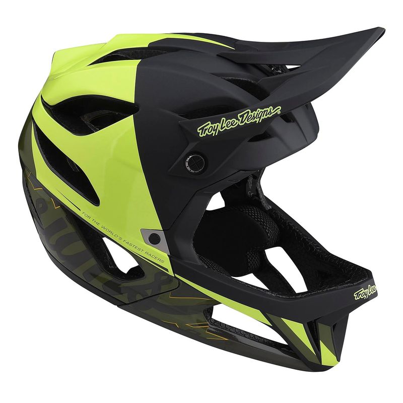 Troy Lee Designs Stage MIPS Helmet Nova Glo Yellow