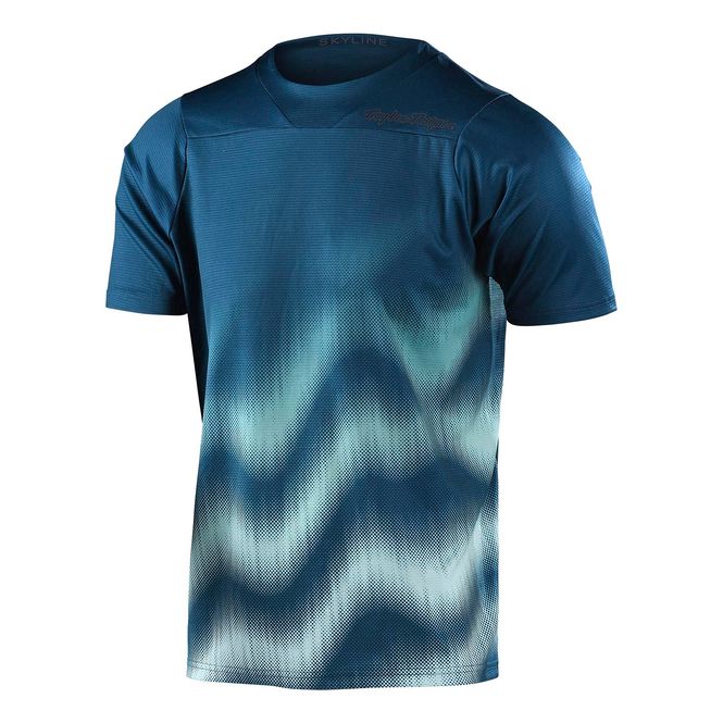 Hovedbilde Troy Lee Designs Skyline SS Jersey Wave Jungle ...