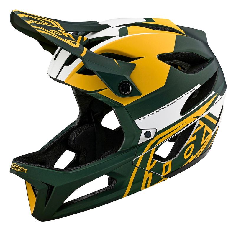 Troy Lee Designs Stage Helmet Vector Green