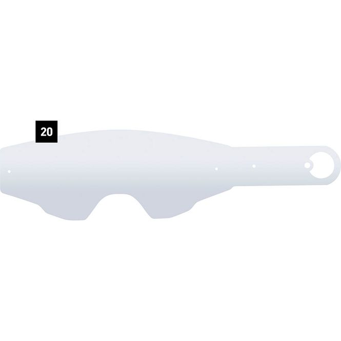 Hovedbilde Spy Foundation Tear Off Clear 20 Pack