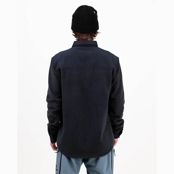 Hovedbilde Jones December Fleece Shirt Stealth Black