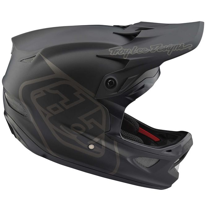 Hovedbilde Troy Lee Designs D3 Fiberlite Helmet Mono Black