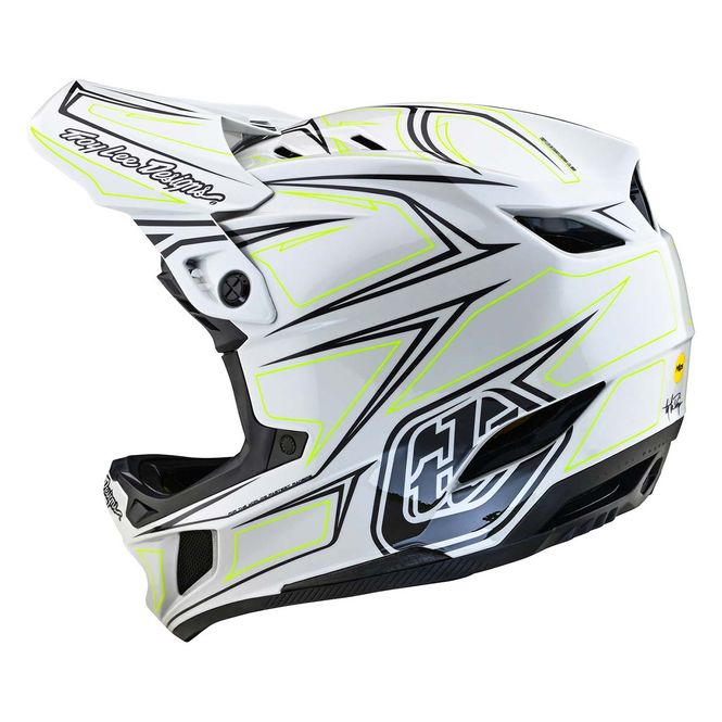 Hovedbilde Troy Lee Designs D4 Composite Helmet Pinned Light ...