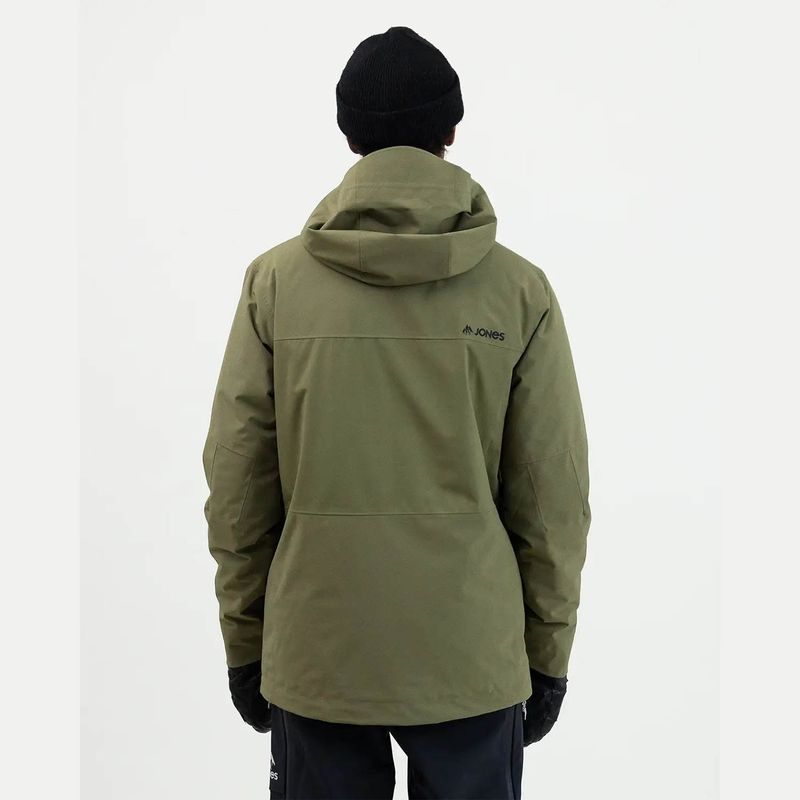 Jones Mountain Surf Parka Jacket Grn Moss Green