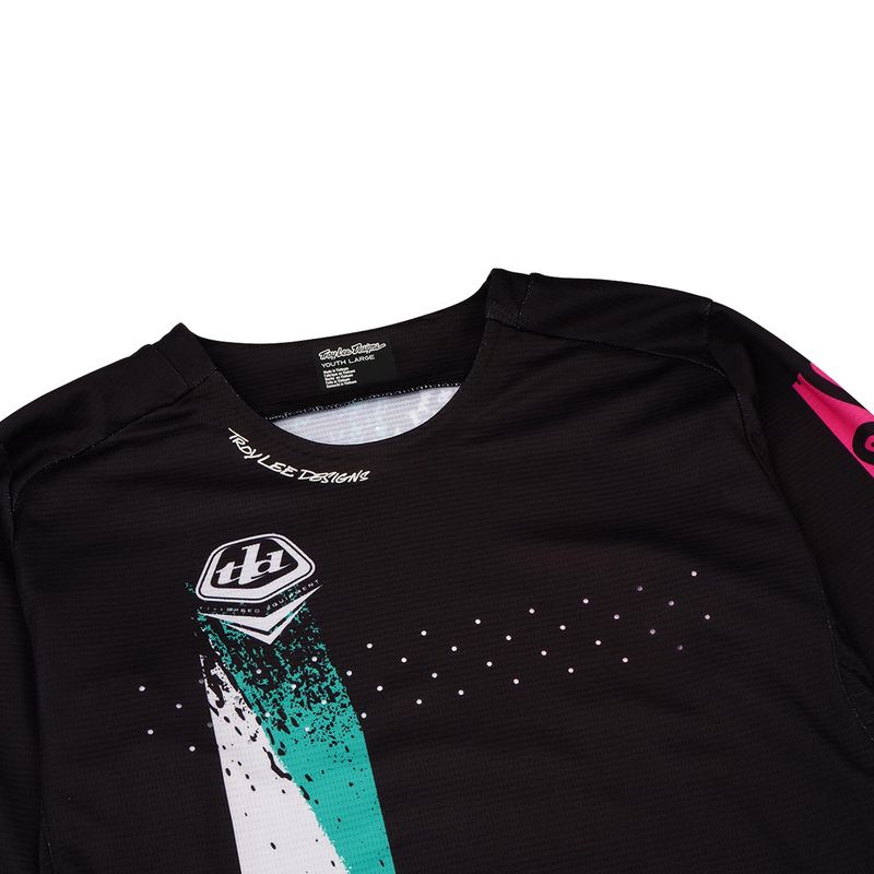 Troy Lee Designs Youth Sprint Jersey Full Black