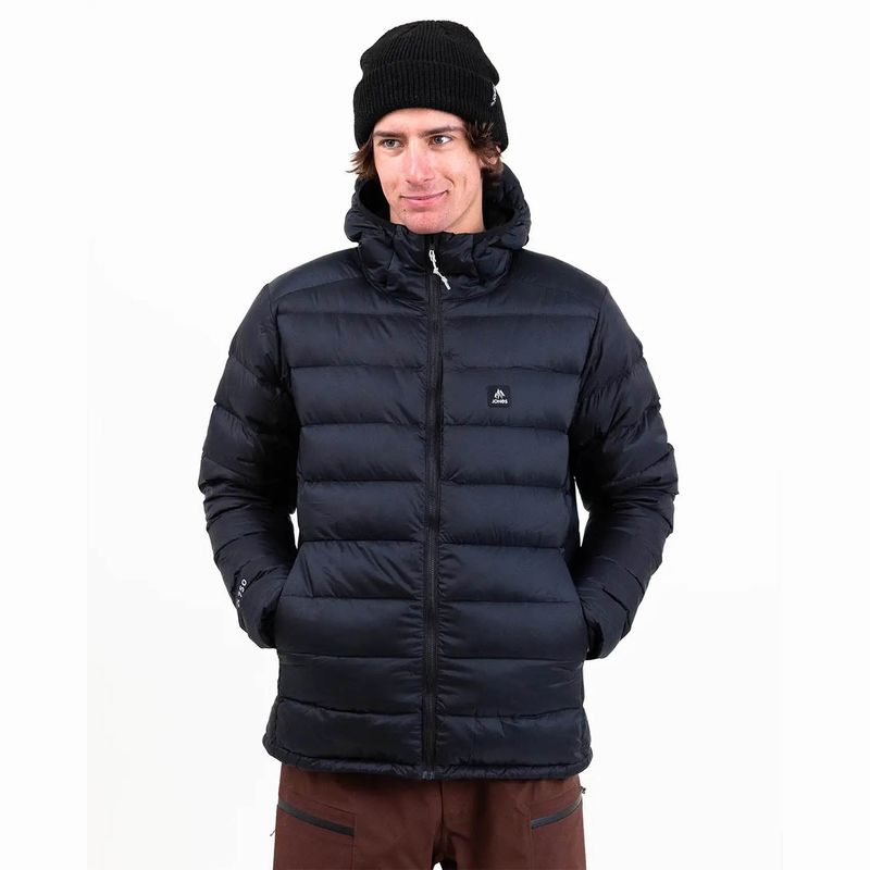 Jones Re-Up Down Hooded Jacket Stealth Black