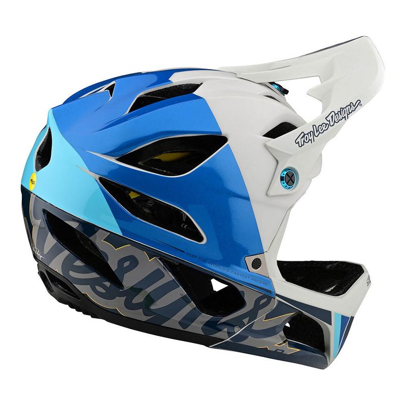 Troy Lee Designs Stage MIPS Helmet Nova Slate Blue