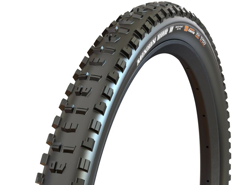 Maxxis Minion DHR II 2.40 TR DH MaxxGrip (ny DH-casing)