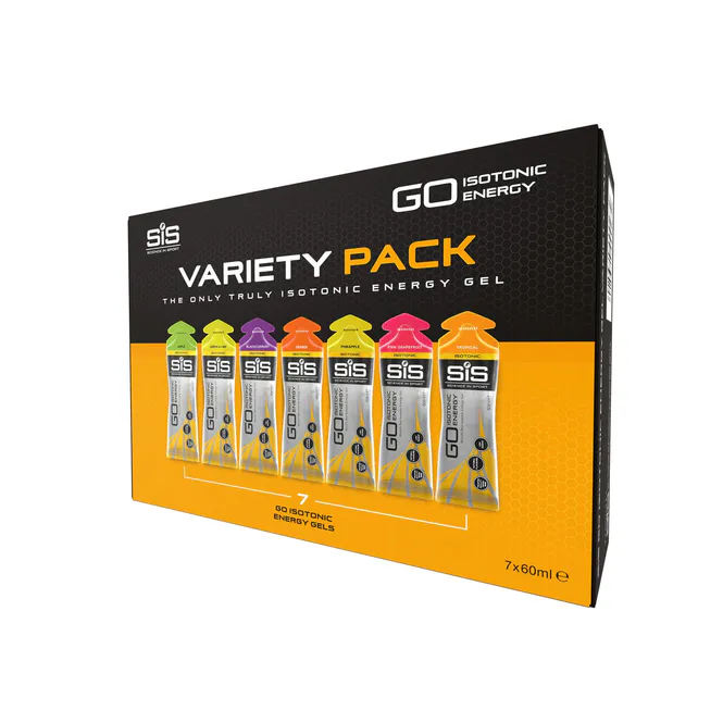 Hovedbilde SIS GO Isotonic Energy Gel Mixed 7-pack