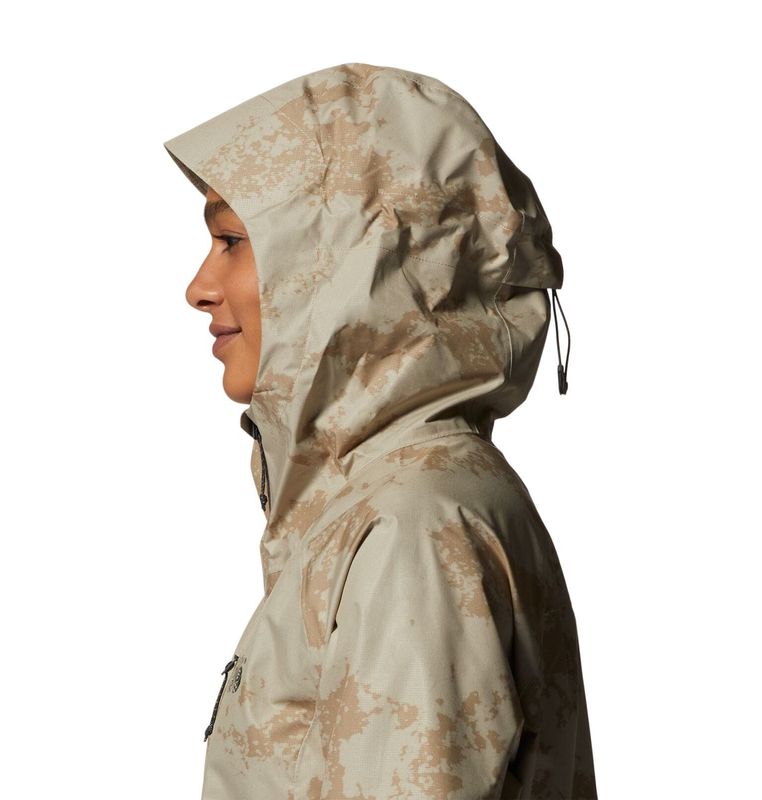 Mountain Hardwear Stretch Ozonic Jakcet Moab Tan Print