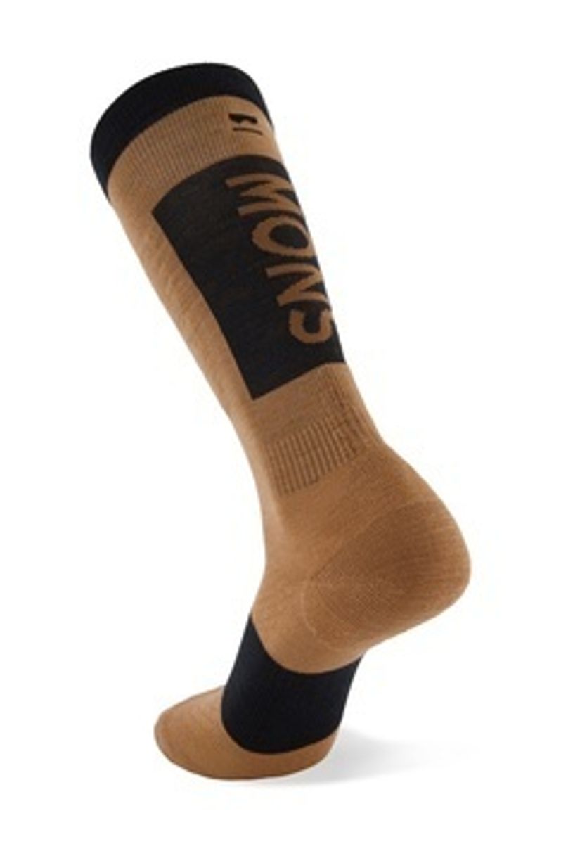 Mons Royale Unisex Atlas Merino Snow Sock Toffee