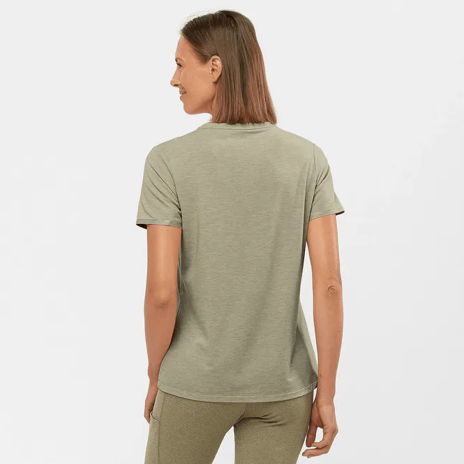 Hovedbilde Salomon Esential Tencel Tee W Olive Night