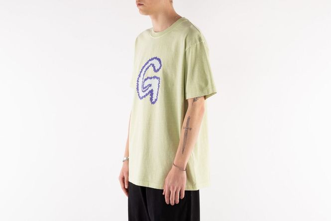 Hovedbilde Gramicci Fuzzy G-logo Tee Smoky Mint Pigment