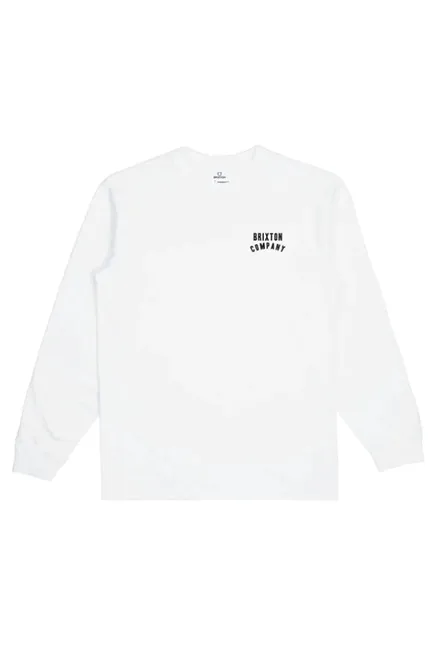Hovedbilde Brixton Woodburn L/S Stt White