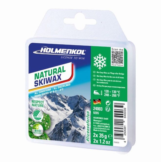 Hovedbilde Holmenkol Natural Skiwax 2*35g