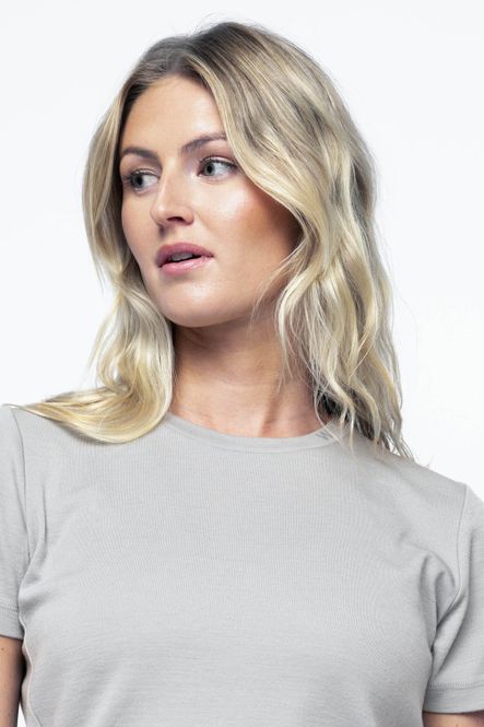 Hovedbilde Woolf Merino Snerte Tee Vane Grey