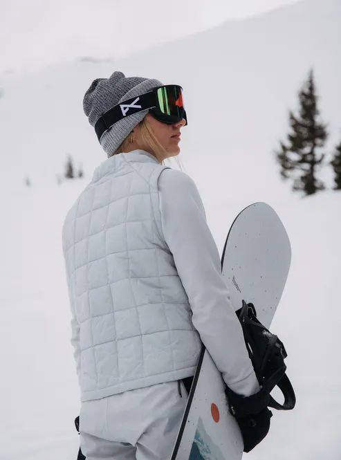 Hovedbilde Burton Women's Carbonate Insulated Vest Gray ...