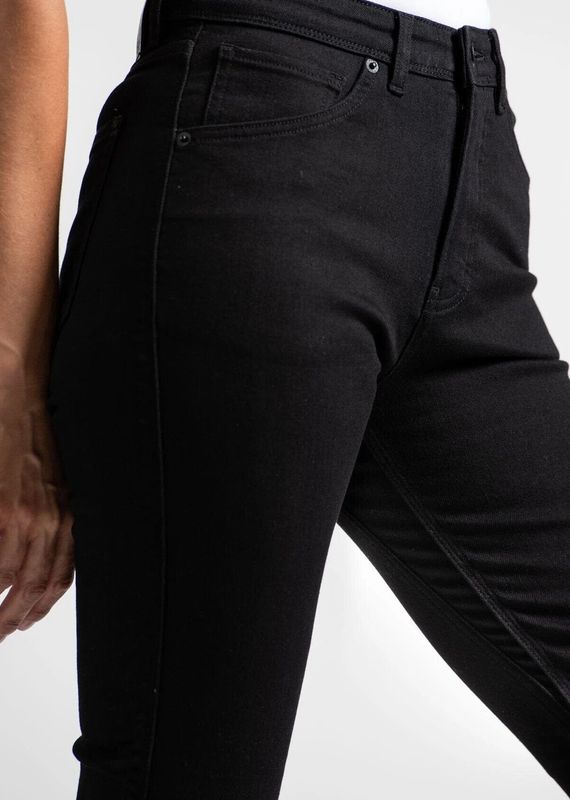DU/ER Performance Denim High Rise Skinny Women Black