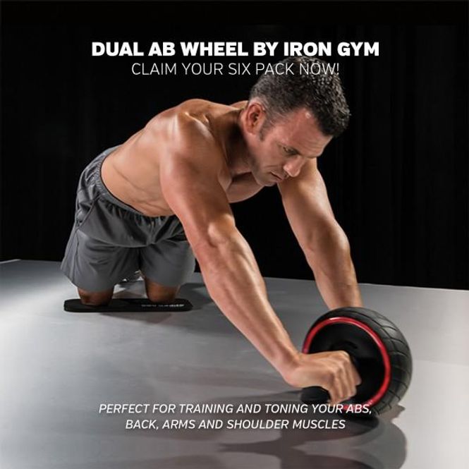 Hovedbilde Iron Gym® Dual Ab Wheel