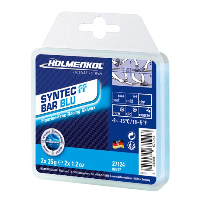 Hovedbilde Holmenkol Syntec FF Bar BLU 2*35g