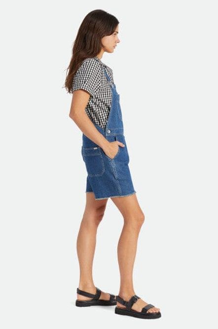 Hovedbilde Brixton Christina Short Overall Indigo Rinse