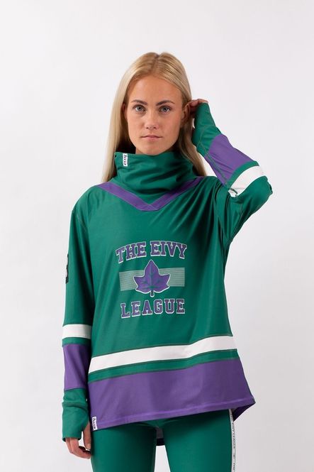 Hovedbilde Eivy Boyfriends Fit Gaiter Top Green & Purple