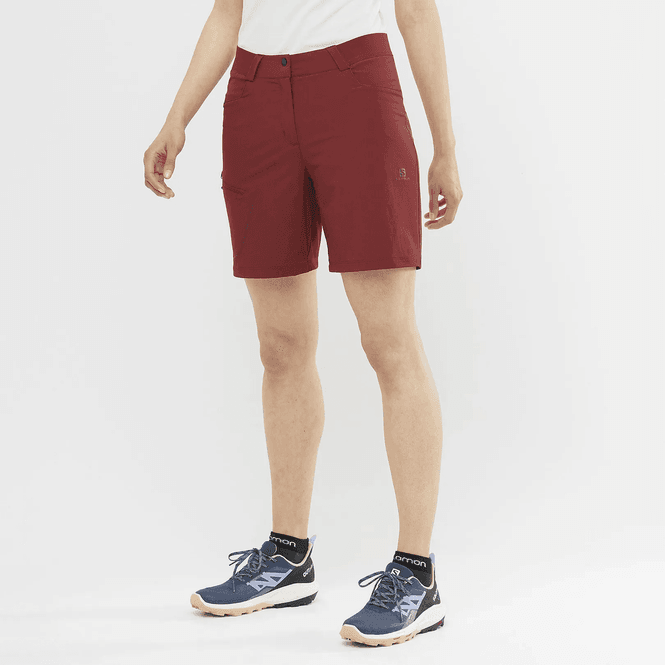 Hovedbilde Salomon Wayfarer Shorts W Cabernet