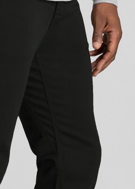 Hovedbilde DU/ER No Sweat Pant Slim Black