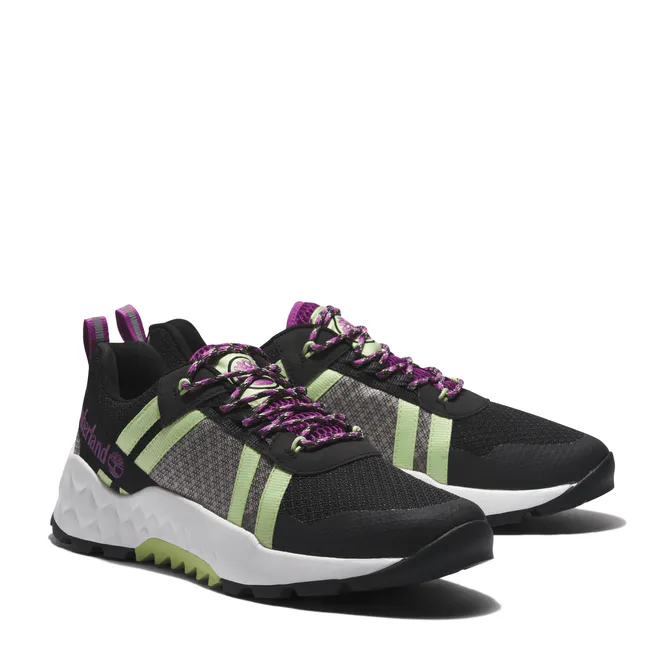 Hovedbilde Timberland Solar Wave Low Sneaker Jet Black-Green