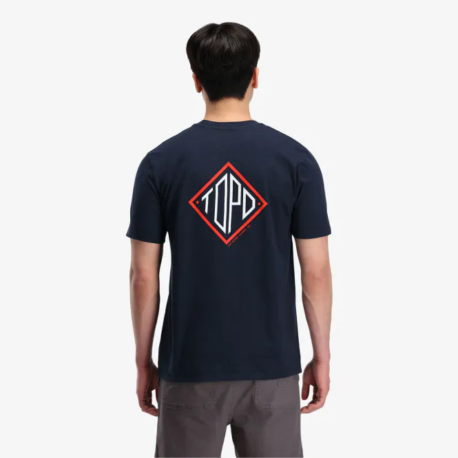 Hovedbilde Topo Designs Small Diamond Tee M Black 