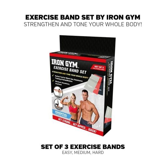 Hovedbilde Iron Gym® Exercise Band Set (Set Of 3)