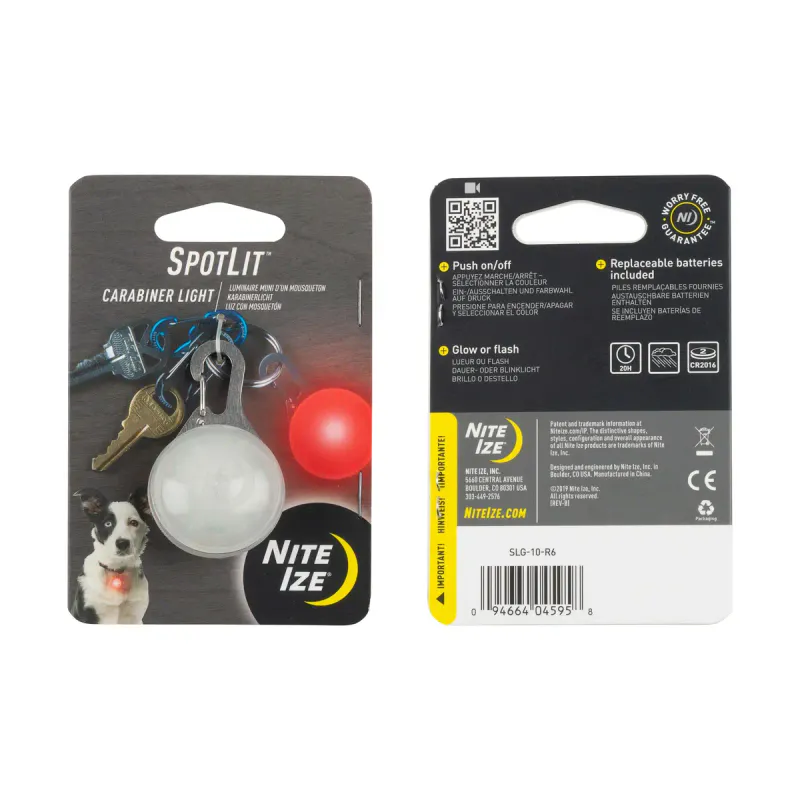 Nite Ize SpotLit® Collar Light Red